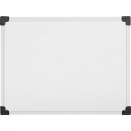 Доска 100x75 см, магнитно-маркерная, стальная рамка, белая (BoardSYS EcoLite)