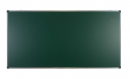 Доска школьная 120х200 см, магнитно-меловая антибликовая, алюминиевая рама, цвет: зеленый (WDK, Россия)
