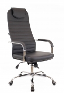 Кресло для руководителя Everprof EP 708 TM, хром, экокожа, цвет:черный