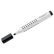 Маркер для белых досок Faber-Castell Grip 1583 черный, пулевидный, 2,0мм 