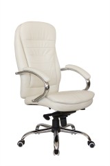 Кресло для руководителя Riva Chair 9024 Бежевый цвет, эко кожа