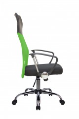 Кресло Riva Chair 8074 Зелёный цвет, Ткань/сетка/экокожа