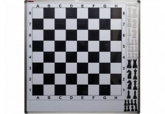 Доска шахматная магнитная 104х104 см, настенная (BoardSYS)