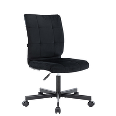 Кресло для дома и офиса Everprof EP-300 вращение, газлифт, на колесах, Ткань Черный [EP 300 Fabric Black]