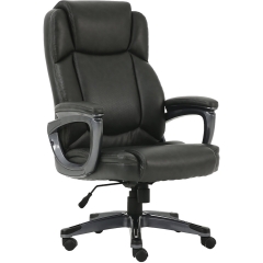 Кресло офисное BRABIX PREMIUM Favorite EX-577 , пружинный блок, рециклированная кожа, серое, 531935 