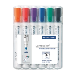 Набор маркеров для доски STAEDTLER Lumocolor, 6 цветов