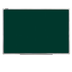 Доска меловая магнитная Brauberg 90х120 см, зеленая