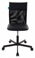 Кресло для персонала Бюрократ CH-1399/BLACK спинка сетка черный искусственная кожа крестовина металл