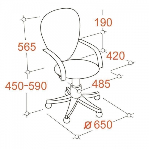 Кресло easy chair 655 ttw