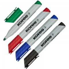 Набор маркеров для флипчартов по бумаге KORES XF1 набор 4 цв. 21344