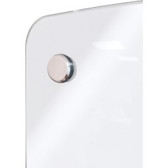 Доска стеклянная магнитная, 120х240, Attache, белый