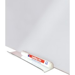 Доска стеклянная магнитная, 120х240, Attache, белый