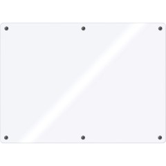 Доска стеклянная магнитная, 120х240, Attache, белый