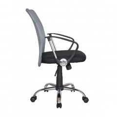 Кресло Riva Chair 8075 Серый цвет, ткань/сетка
