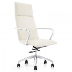 Кресло Easy Chair 593 TPU алюминий, экокожа бежевая