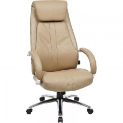 Кресло Easy Chair 572 TR рециклированная кожа, бежевая