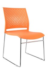 Кресло RCH D918 (D918-1) Оранжевый пластик