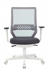 Кресло Бюрократ MC-W611N темно-серый TW-04 38-417 сетка/ткань крестовина пластик пластик белый