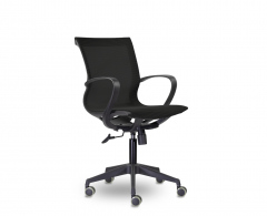 Кресло офисное easy chair 304 lt черное сетка ткань пластик