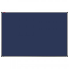 Доска 100x150 см, магнитно-меловая, алюминиевая рама, синяя (BoardSYS)