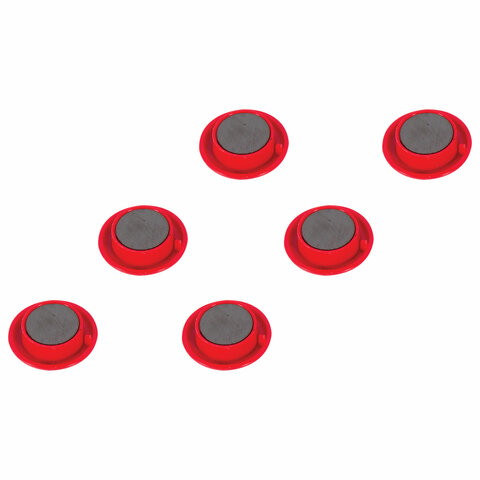 Магниты ЮНЛАНДИЯ 30 мм, НАБОР 6 шт., \