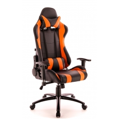 Кресло Everprof Lotus S2 экокожа оранжевый
