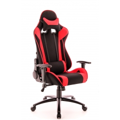 Кресло геймерское Everprof Lotus S4 ткань красный 