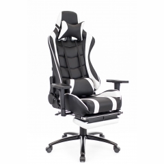 Кресло геймерское Everprof Lotus S1 экокожа черно-белый
